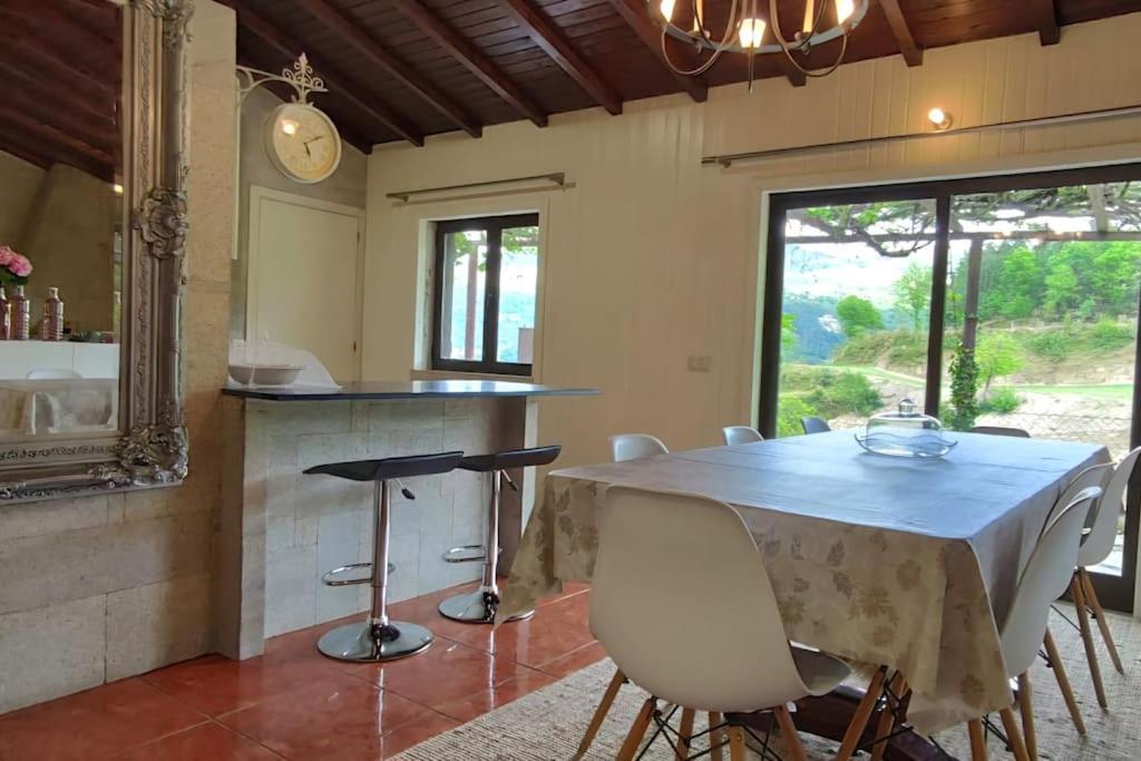 Pool House Au Coeur Du Geres A Rio Caldo Villa ภายนอก รูปภาพ