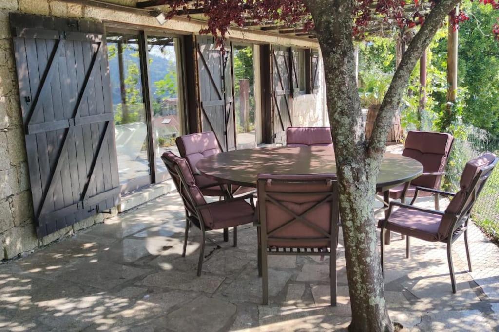 Pool House Au Coeur Du Geres A Rio Caldo Villa ภายนอก รูปภาพ